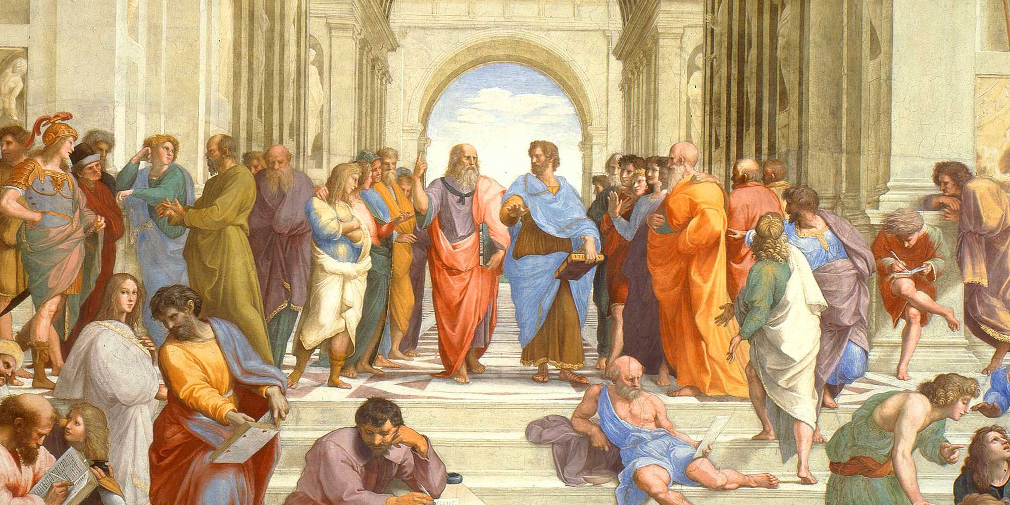 L'École d'Athènes — Raphaël